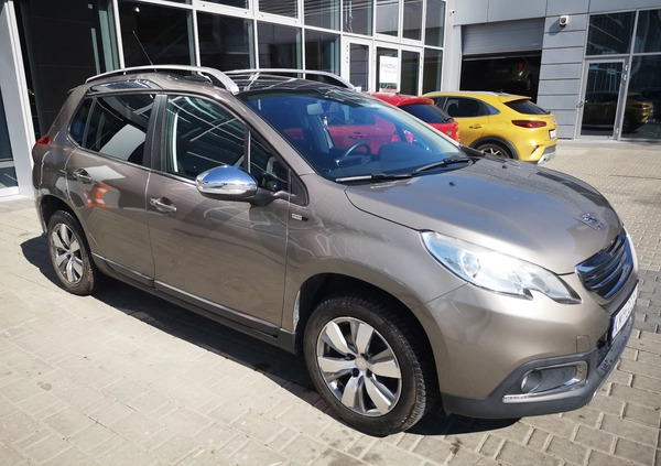 Peugeot 2008 cena 35900 przebieg: 124640, rok produkcji 2015 z Brańsk małe 254